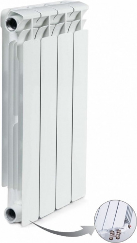 Биметаллический радиатор отопления  Rifar Base Ventil L 500 X4