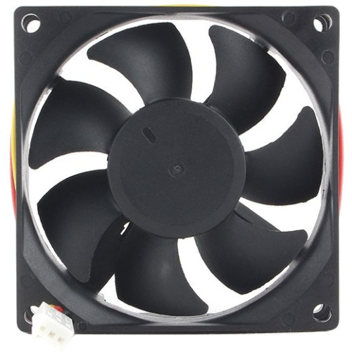 Вентилятор Gembird (D8025HM-3) 80x80x25 гидродинамический, 3 pin, провод 30 см