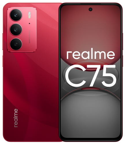 Смартфон Realme C75 8/128 Гб Lte Красный Смартфон Realme C75 8/128 Гб Lte Красный