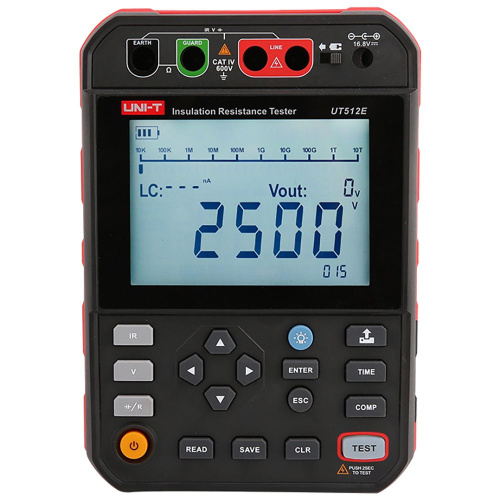 Измеритель сопротивления изоляции UNI-T UT512E