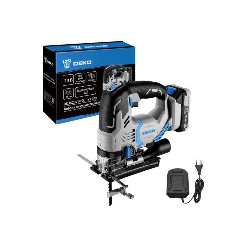 Лобзик DEKO DKJS20V Pro 085-1328 1x3.0Ач+ЗУ бесщеточный