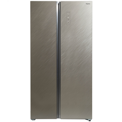 Холодильник Бирюса SBS 541 TGG бежевое стекло