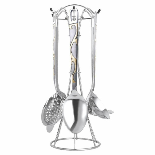 Кухонный набор ZEIDAN Z-2061-02 Змейка 7 предметов нерж