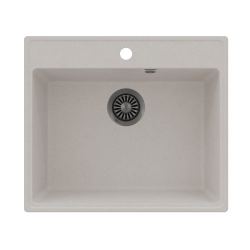 Кухонная мойка MAUNFELD Perla 580 MFQS-580W кремовый