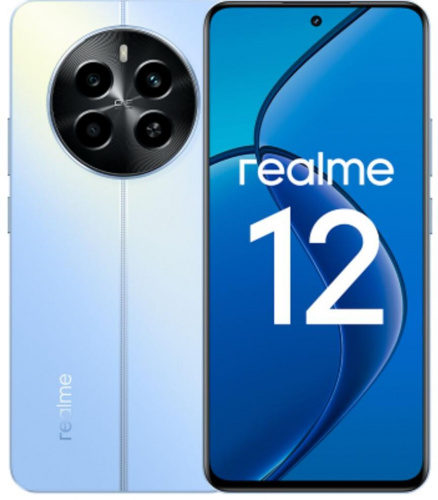 Смартфон Realme 12 8/256 Гб Голубой Смартфон Realme 12 8/256 Гб Голубой