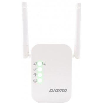 Репитер Digma D-WR310 (D-WR310V2) белый