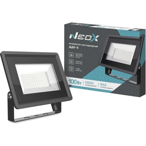 Прожектор NEOX ДДО-8 100W (10500lm) 6500K 6K 270x222x27