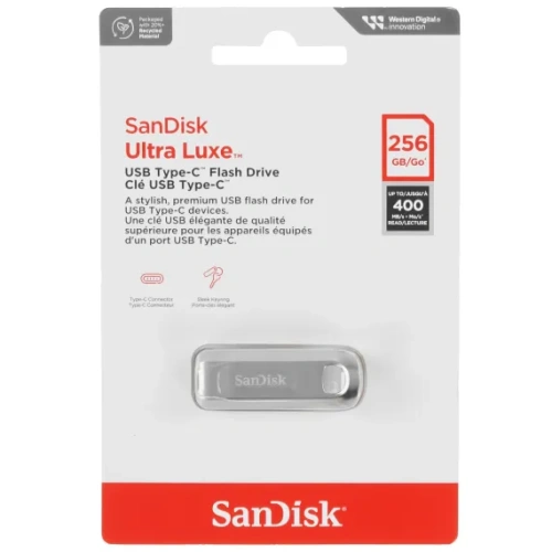USB-флешка SanDisk Ultra Luxe 256Gb (SDCZ75C-256G-G46), Type-C