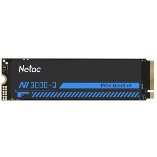 SSD Netac NV3000 (NT01NV3000Q-512-E4X) 512Gb M.2 2280, PCI-E 3.0 x4, 3D NAND, 3000/1200MBs, NVMe, heatsink