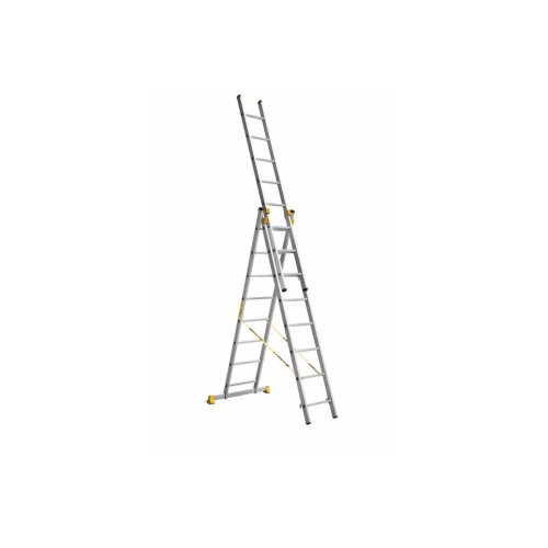 Лестница Alumet P3 9308 алюминиевая трехсекционная