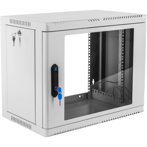 Шкаф коммутационный ЦМО ШРН-12.350 настенный 12U 600x359мм серый
