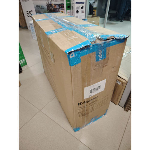 УЦ Игровое кресло Defender Sorrento 64028 Black/Red Ткань (плохая упаковка, частично надломлена доска спинки)