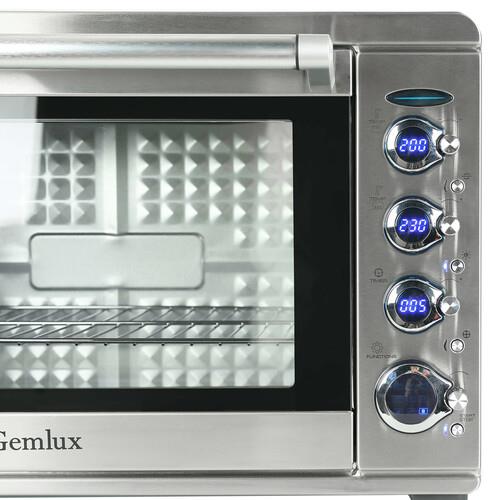 Мини-печь GEMLUX GL-OR-2265LUX серебристый