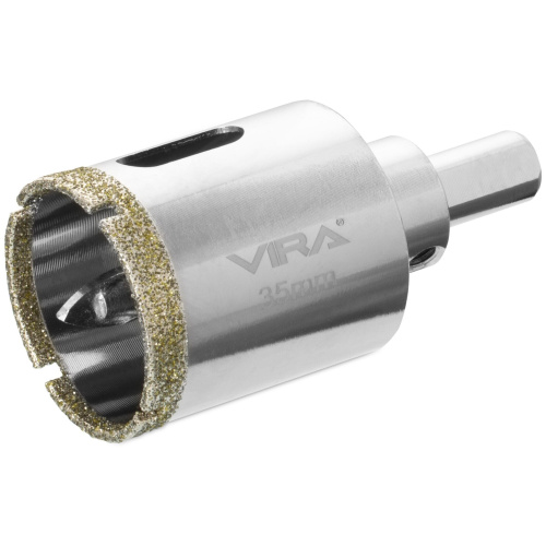 Коронка алмазная по керамике VIRA 559504 35 мм
