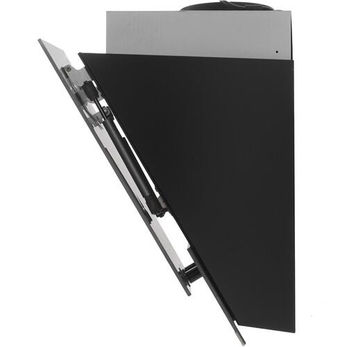 Вытяжка наклонная Gorenje WHI649X21P черный/серебристый