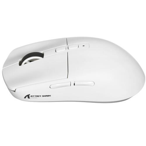 Мышь беспроводная/проводная Attack Shark X6 [SharkX6White] белый