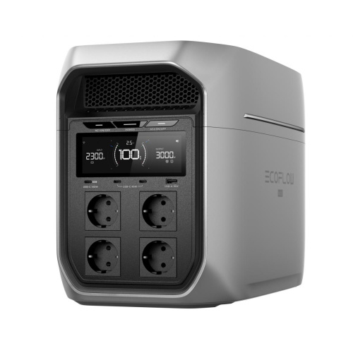 Портативная электростанция EcoFlow DELTA 3 Max Plus 3000Вт (2048 Втч)