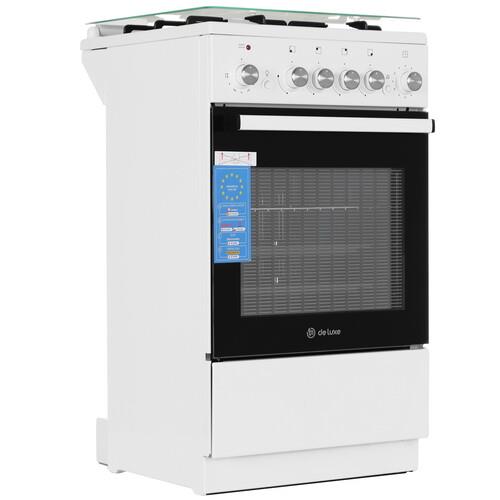 Комбинированная плита De Luxe 5040.40ГЭ (КР) ЧР белый