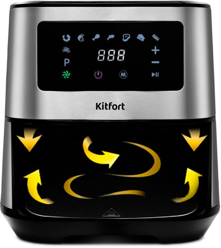 Аэрогриль Kitfort KT-2228 серебристый