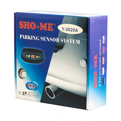 Парковочный радар Sho-Me Y-2620 черный