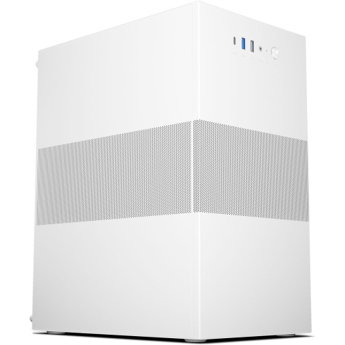 Корпус ACD Coffer 109W (MO-SI100W-00) mATX, Type-C + USB3.0 + USB ports + HD audio combo, Mesh, White