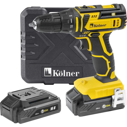 Дрель-шуруповерт аккумуляторная KOLNER KCD 12-2LC