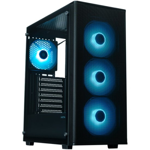 Корпус XASTRA A300 4ARGB Black (A300-4FC12A) ATX/Mesh/ full-size TG / 4x120mm FC120 ARGB PWM fans