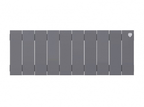 Биметаллический радиатор отопления  Royal Thermo Pianoforte 200 10 Секций Silver Satin