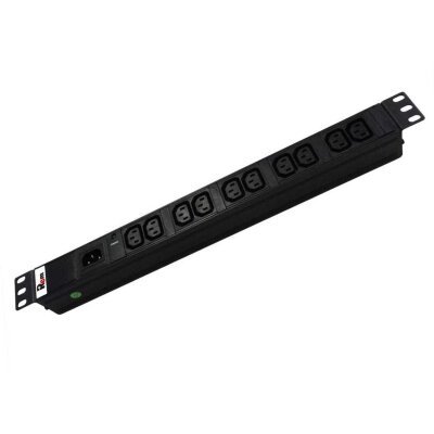 Блок распределения питания ЦМО Rem-10 R-10-10C13-I-440-Z гор.размещ. 10xC13 базовые 10A C14