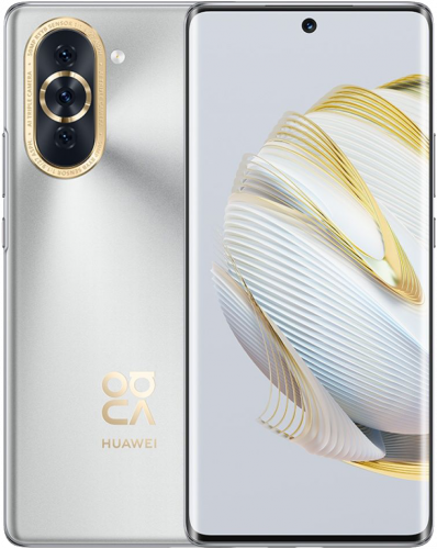 Смартфон Huawei Nova 10 8/128Gb Мерцающий Серебристый Смартфон Huawei Nova 10 8/128Gb Мерцающий Серебристый