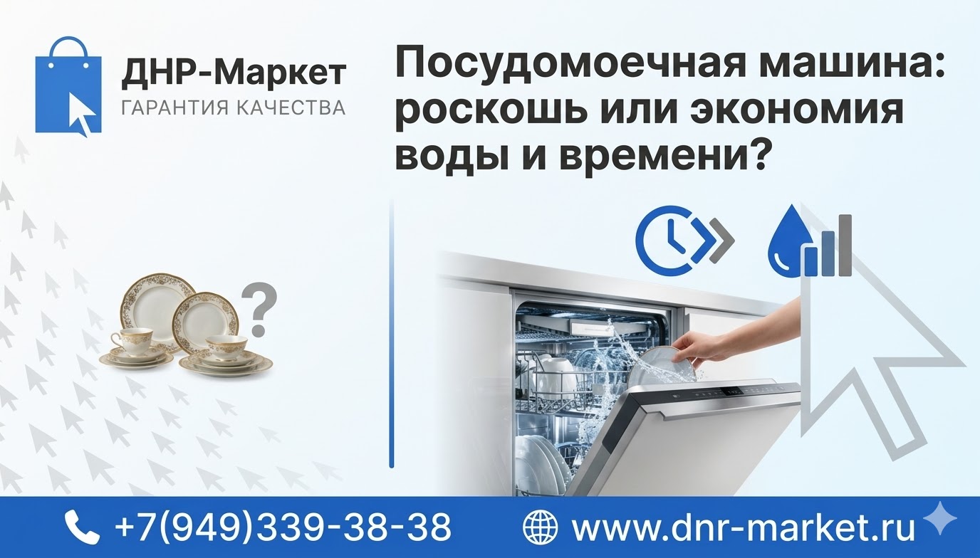 Посудомоечная машина: роскошь или экономия воды и времени? Посудомоечная машина: роскошь или экономия воды и времени?