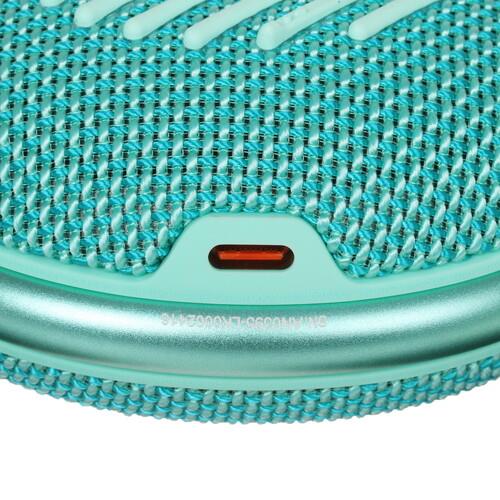 Портативная колонка JBL CLIP 4, бирюзовый
