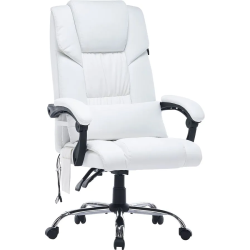 Кресло Cactus CS-CHR-OC02M-WT эко.кожа белый