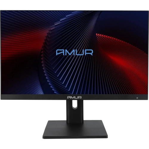 Моноблок Amur Тигр H6I12 (2147456) Full HD i3 12100 (3.3) 16Gb SSD512Gb UHDG 730 FreeDOS GbitEth WiFi BT 120W клавиатура мышь Cam черный 1920x1080(RUS)