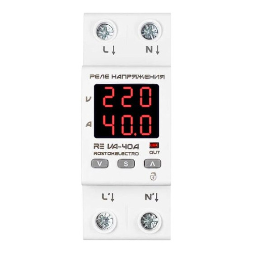 Реле напряжения RE VA-40A