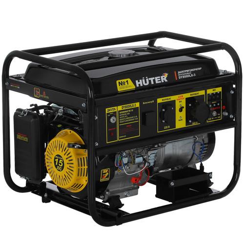 Электрогенератор бензиновый Huter DY8000LX-3