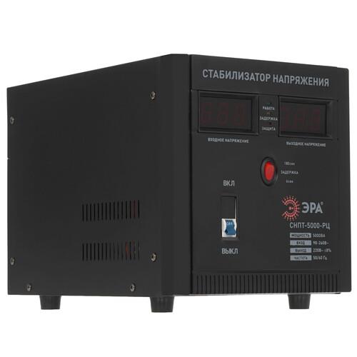 Стабилизатор напряжения ЭРА СНПТ-5000-РЦ
