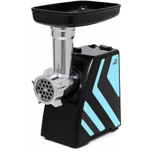 Мясорубка Kitfort KT-2101-1 голубой/черный