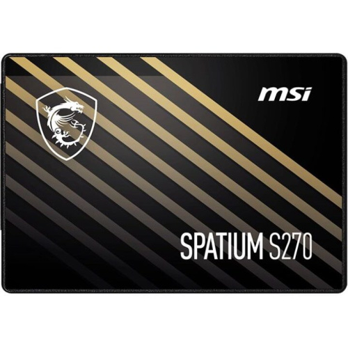 SSD MSI Spatium S270 (S78-440N070-P83) 2.5" 240GB SATA 6Gb/s, 500/400, IOPS 50/80K, MTBF 2M, 110TBW, 0,25DWPD, RTL (001151)