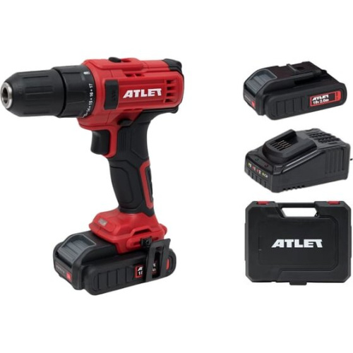 Дрель-шуруповерт ATLET CDT218D8 2АКБ+ЗУ
