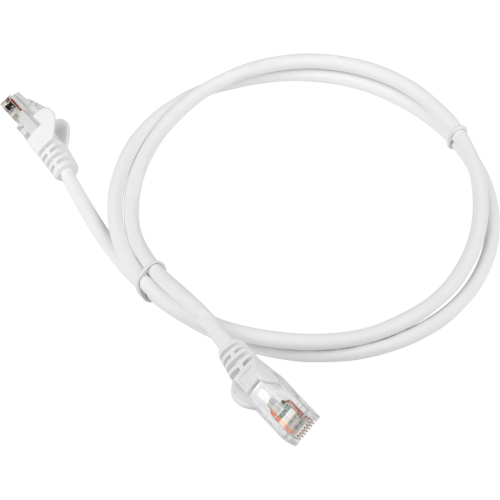 Патч-корд LANMASTER (LAN-PC45/U5E-15-WH) LSZH UTP кат.5e, 15 м, белый
