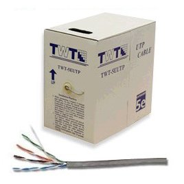 Кабель информационный Lanmaster TWT-5EUTP-LSZH кат.5е U/UTP не экранированный 4X2X24AWG LSZH внутренний 305м белый