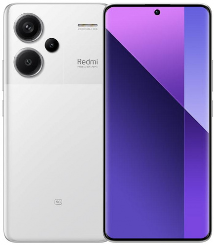 Смартфон Xiaomi Redmi Note 13 Pro+ 12/512 Гб 5G Лунный Белый Смартфон Xiaomi Redmi Note 13 Pro+ 12/512 Гб 5G Лунный Белый