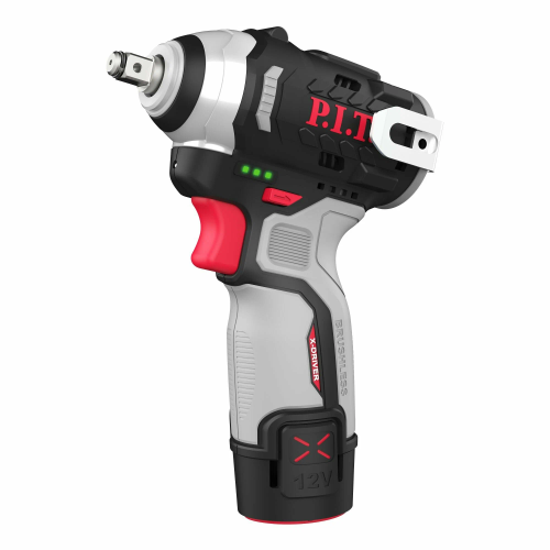 Гайковерт P.I.T. PIW12K-120A/1 аккумуляторный с АКБ и ЗУ
