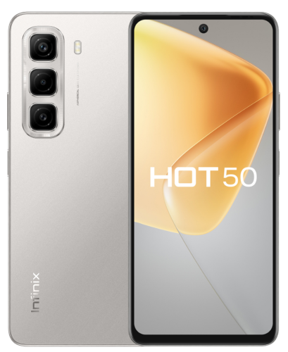 Смартфон Infinix Hot 50 8/256 Гб Lte Титановый Серый