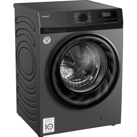 Стиральная машина Weissgauff WM 4947 DC Inverter Steam серебристый