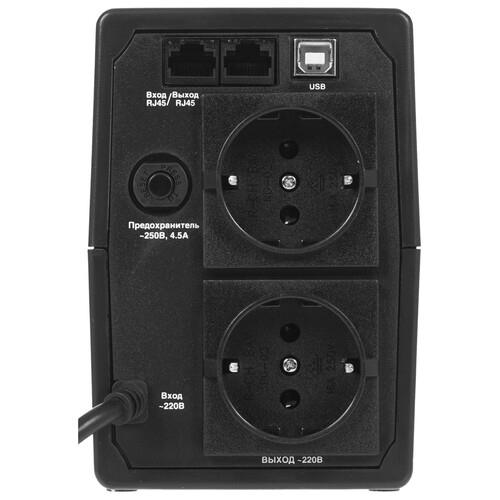 ИБП ExeGate SpecialPro Smart LLB-600.LCD.AVR.2SH.RJ.USB