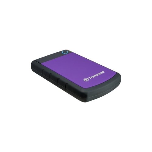 Внешний HDD Transcend StoreJet 25H3 (TS1TSJ25H3P) 2.5" 1.0TB USB3.0 чёрный/фиолетовый