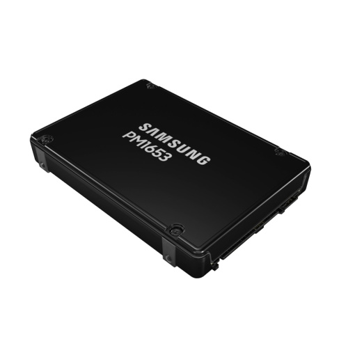 SSD Samsung Enterprise PM1653 (MZILG7T6HBLA-00A07) 2.5", 7680GB, SAS 24 Гб/с, 1DWPD (5Y)