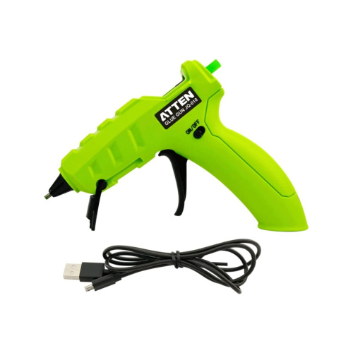 Клеевой пистолет Atten JQ-010 8-10Вт +180С USB